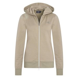 Damska bluza dresowa HV Polo Classic. Zielone kurtki HV POLO, bez wzorów, z dresówki, bez kaptura. Za 404,00 zł.