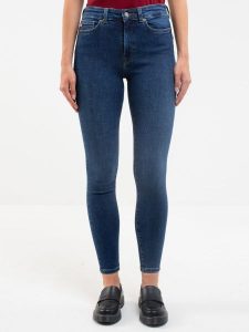 Jeansy damskie push up z wysokim stanem granatowe Melinda High Waist 517. Niebieskie jeansy Big Star, z bawełny. Za 329,99 zł.