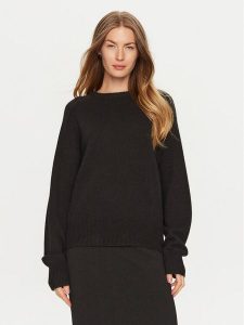 ViCOLO Sweter 77012S Czarny Regular Fit. Czarne swetry klasyczne ViCOLO, s, z kaszmiru, bez kołnierzyka. Za 597,99 zł.