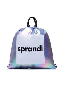 Sprandi Worek BSD-S-074-00-07 Srebrny. Szare torebki klasyczne Sprandi, bez wzorów, ze skóry, bez dodatków. Za 99,99 zł.