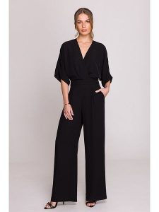 Stylove Kombinezon w kolorze czarnym rozmiar: M. Czarne kombinezony Stylove, m, bez wzorów, bez kołnierzyka, bez ramiączek. Za 285,49 zł.