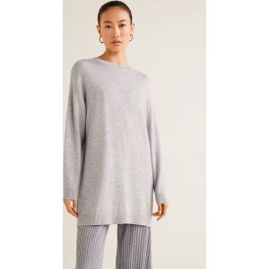 Mango - Sweter Brother. Długie swetry marki Mango. W wyprzedaży za 99,90 zł.