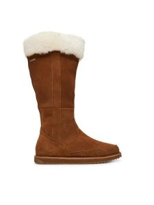 EMU Australia Śniegowce Georgi W13218 Brązowy. Brązowe buty zimowe EMU Australia, ze skóry, bez obcasa, bez zapięcia. Za 769,00 zł.