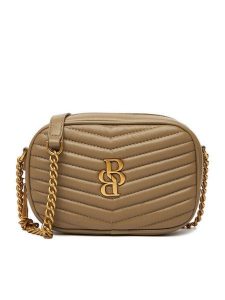 Badura Torebka C-ADALINE-LDA7978 Khaki. Brązowe torebki klasyczne Badura, bez wzorów, z materiału, bez dodatków. Za 199,99 zł.