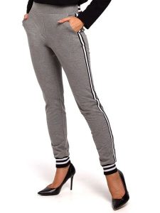 Made of emotion Spodnie dresowe w kolorze szarym rozmiar: M. Szare spodnie dresowe Made Of Emotion, m, bez wzorów, z dresówki. Za 140,20 zł.