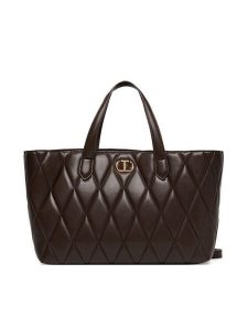 TWINSET Torebka 252TB7050 Brązowy. Brązowe torebki klasyczne Twinset, bez wzorów, ze skóry, bez dodatków. Za 689,99 zł.