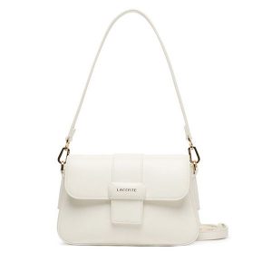 Torebka Lacoste. Szare torebki klasyczne Lacoste, bez wzorów, bez dodatków. Za 560,99 zł.