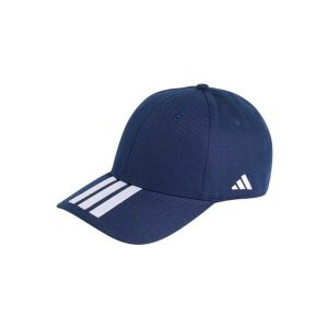 Czapka z daszkiem adidas Tiro. Niebieskie czapki ADIDAS, bez wzorów, z bawełny, sportowe. Za 65,99 zł.