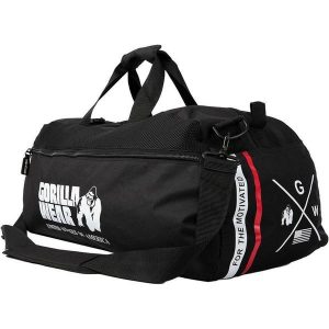 Norris Hybrid Gym Bag/Plecak - Czarny. Czarne plecaki GORILLA WEAR. Za 340,00 zł.