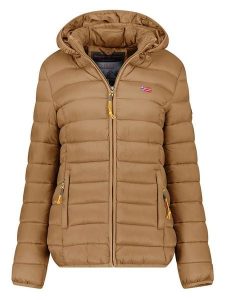 Geographical Norway Kurtka pikowana "Atikolor" w kolorze szarobrązowym rozmiar: 3XL. Brązowe kurtki Geographical Norway, xl, bez wzorów, bez kaptura. Za 152,62 zł.