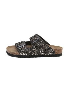 BABUNKERS Family Klapki w kolorze czarnym rozmiar: 42. Czarne klapki BABUNKERS Family, bez wzorów, z otwartym noskiem, bez obcasa. Za 100,99 zł.