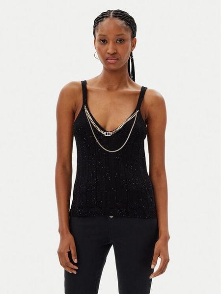 MET Top M10 238MG Czarny Regular Fit. Czarne topy MET, m, bez wzorów, z wiskozy, bez kołnierzyka, bez ramiączek. Za 199,99 zł.