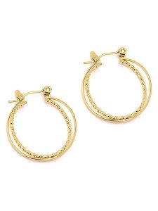 MOODE Kolczyki-kreole "Eliane" rozmiar: onesize. Żółte kolczyki MOODE, ze stali. Za 43,99 zł.