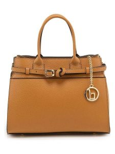 Lia Biassoni Skórzana torebka "Marepotamo" w kolorze jasnobrązowym - 27 x 21 x 10 cm rozmiar: onesize. Brązowe torebki klasyczne Lia Biassoni, bez wzorów, z materiału, przez ramię, bez dodatków. Za 347,99 zł.