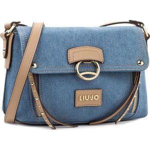 Torebka LIU JO - S Crossbody Dakota A18107 T9779 Denim 00737. Niebieskie torebki klasyczne marki Liu Jo, z denimu. Za 569,00 zł.