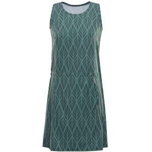 ALPINE PRO Coleena-2 Sukienka damska szybkoschnąca zielona M. Zielone sukienki Alpine Pro, m, bez wzorów, sportowe, bez kołnierzyka, bez ramiączek, sportowe. Za 228,99 zł.