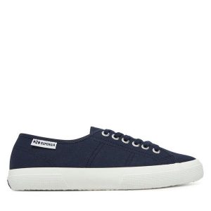 Tenisówki Superga. Niebieskie trampki Superga, bez wzorów, bez zapięcia. Za 189,99 zł.