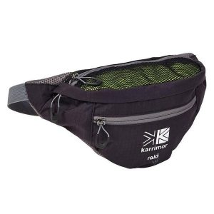 Saszetka biodrowa Karrimor Raid 2. Czarne nerki i saszetki KARRIMOR, bez wzorów. Za 53,09 zł.