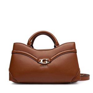 Torebka Guess. Brązowe torebki klasyczne Guess, z aplikacjami, bez dodatków. Za 489,99 zł.