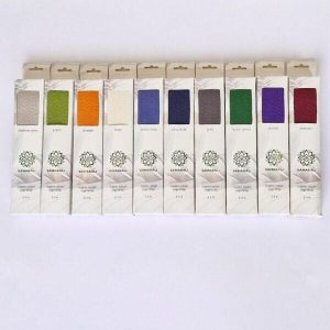 Pasek do jogi z bawełny organicznej Samarali. Zielone paski SAMARALI, bez wzorów, z bawełny, sportowe. Za 99,00 zł.