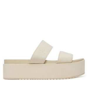 Klapki Calvin Klein Jeans. Klapki Calvin Klein Jeans, bez wzorów, z jeansu, bez obcasa. Za 199,99 zł.