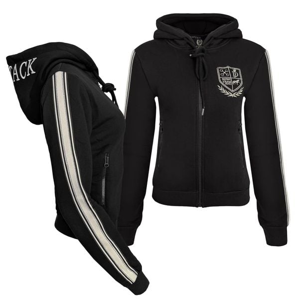 Bluza rozpinana JD ATTACK Sally. Czarne bluzy JD ATTACK, bez wzorów, bez kaptura. Za 239,00 zł.