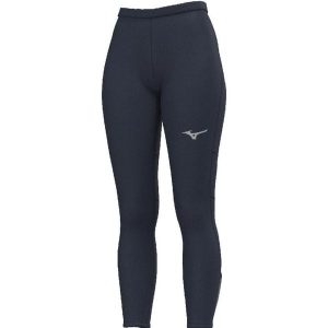 Damskie legginsy Mizuno MZNRB. Niebieskie legginsy Mizuno, bez wzorów, z materiału. Za 186,00 zł.
