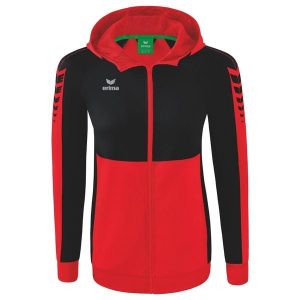 Damska bluza dresowa z kapturem Erima Six Wings. Czarne bluzy Erima, bez wzorów, z dresówki, z kapturem. Za 252,00 zł.