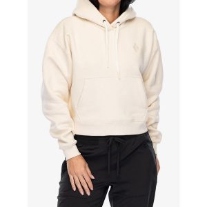 Bluza z kapturem damska Black Diamond Crop Pullover Hoody. Czerwone bluzy Black Diamond, xs, bez wzorów, z kapturem. Za 272,99 zł.