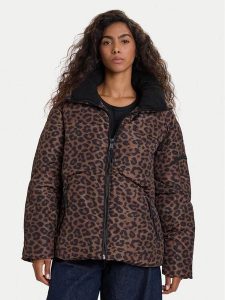 Guess Kurtka zimowa W5BL47 W3702 Brązowy Regular Fit. Brązowe kurtki Guess, na zimę, s, z aplikacjami, z syntetyku, bez kaptura. Za 479,99 zł.