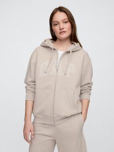 GAP Bluza w kolorze beżowym rozmiar: XL. Brązowe bluzy GAP, xl, bez wzorów, bez kaptura. Za 122,67 zł.