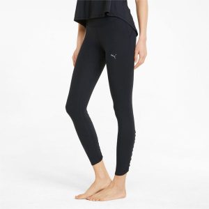 Legginsy damskie Puma Studio Foundation. Czarne legginsy Puma, bez wzorów, z poliesteru. Za 159,99 zł.