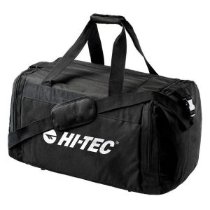 Torba Podróżna Laguri 50L. Czarne torby podróżne i sportowe Hi-tec, bez wzorów, z materiału, na ramię. Za 140,99 zł.