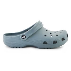 Klapki Crocs Classic 10001-9YO niebieskie. Niebieskie klapki bez wzorów, bez obcasa. Za 345,55 zł.