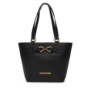 Torebka LOVE MOSCHINO. Czarne torebki klasyczne LOVE MOSCHINO, bez wzorów, bez dodatków. Za 692,99 zł.