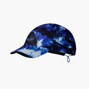 Czapka z daszkiem BUFF PACK SPEED CAP. Niebieskie czapki Buff, bez wzorów, sportowe. Za 134,90 zł.