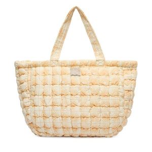 Torebka Billabong. Brązowe shopper bag Billabong, bez wzorów, bez dodatków. Za 209,99 zł.