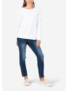 Timezone Dżinsy "Raven" - Regular fit - w kolorze granatowym rozmiar: W29/L28. Niebieskie jeansy Timezone, z aplikacjami, ze skóry, z podwyższonym stanem. Za 144,95 zł.