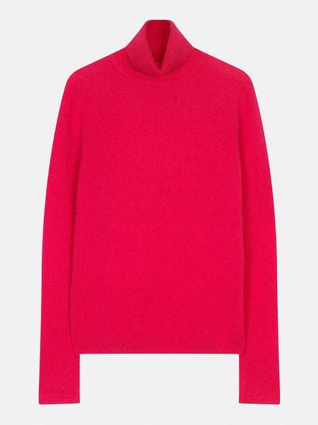 Perfect Cashmere Kaszmirowy golf "Ashley" w kolorze różowym rozmiar: L. Różowe golfy Perfect Cashmere, bez wzorów, z kaszmiru. Za 360,17 zł.