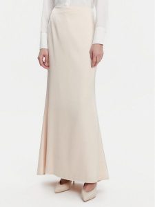 ACCESS FASHION Spódnica maxi 53-6023-147 Beżowy Regular Fit. Brązowe spódnice ACCESS FASHION, bez wzorów, z syntetyku, maxi. Za 289,99 zł.