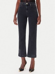 Marciano Guess Jeansy 5BGA03 7147A Czarny Straight Fit. Czarne jeansy Marciano Guess, z aplikacjami, z bawełny. Za 579,99 zł.