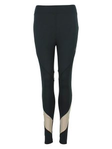 Peak Mountain Legginsy sportowe "Athlete" w kolorze czarnym rozmiar: M. Czarne legginsy sportowe Peak Mountain, m, bez wzorów, z materiału, outdoorowe. Za 74,11 zł.