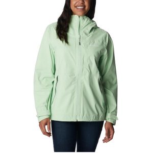 Kurtka uniwersalna damska Columbia Amplidry Waterproof Shell. Zielone kurtki Columbia, l, bez wzorów, z syntetyku, bez kaptura. Za 449,99 zł.