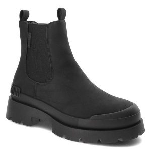 Czarne Botki Big Star Modne Buty Damskie. Czarne botki Big Star, bez wzorów, z jeansu, bez obcasa, na obcasie, bez zapięcia. Za 179,00 zł.