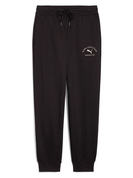 Puma Spodnie dresowe w kolorze czarnym rozmiar: S. Czarne spodnie dresowe Puma, s, bez wzorów, z dresówki. Za 113,36 zł.