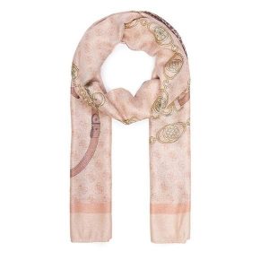 Szal Guess. Czerwone szaliki Guess, z aplikacjami. Za 154,99 zł.