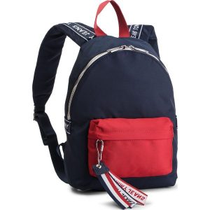 Plecak TOMMY JEANS - Tju Logo Tape Mini Backpack AU0AU00530 901. Plecaki marki Tommy Jeans. Za 399,00 zł.