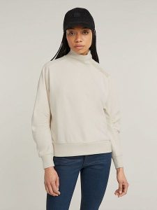 G-Star Bluza w kolorze białym rozmiar: S. Białe bluzy G-Star, s, bez wzorów, bez kaptura. Za 149,31 zł.