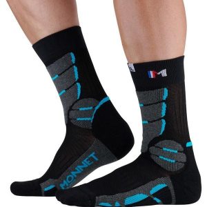 Skarpetki Monnet Jarrette Trek Expert. Niebieskie skarpetki MONNET, bez wzorów. Za 152,50 zł.