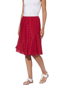 Heine Spódnica w kolorze czerwonym rozmiar: 34. Czerwone spódnice Heine, bez wzorów, midi. Za 48,05 zł.